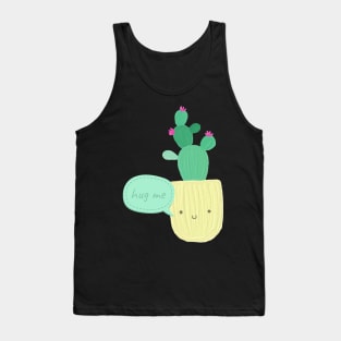 Hug Me Cactus - pretty or psycho? Tank Top